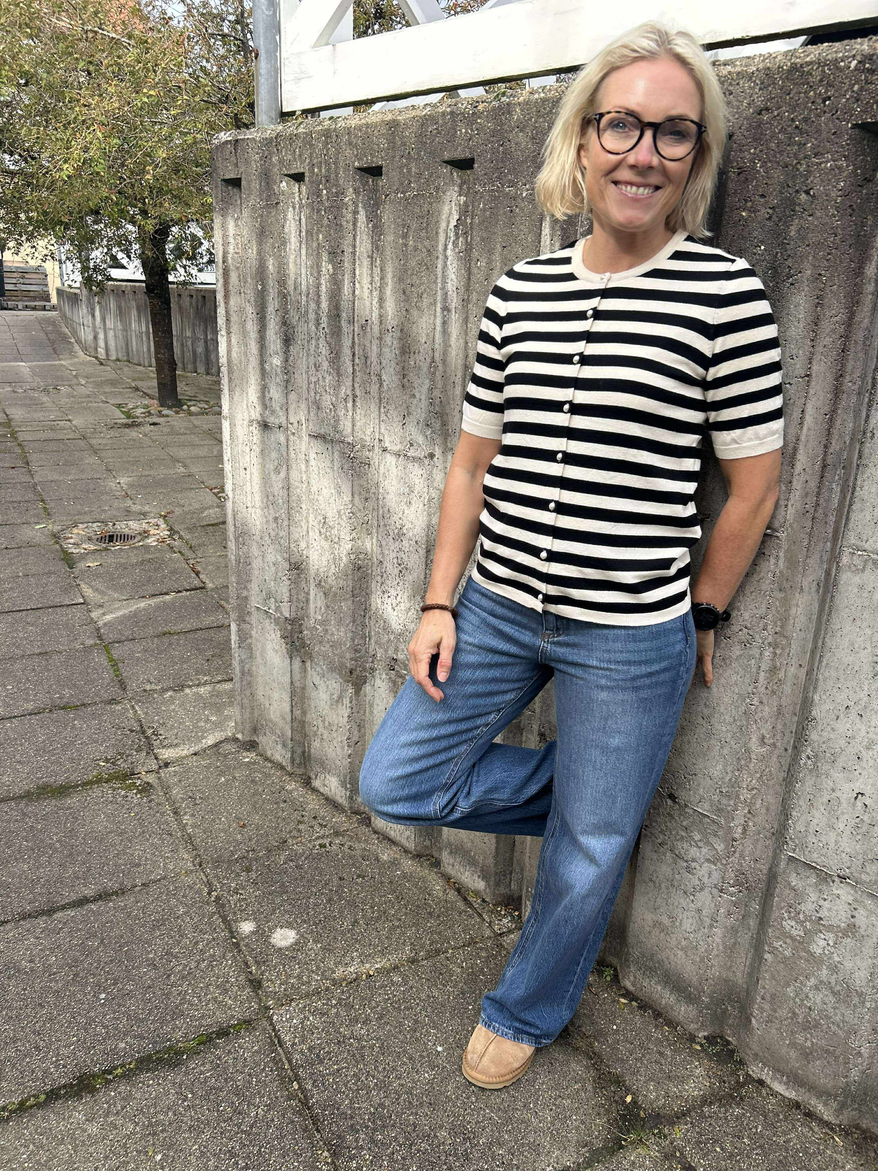 PCORINA Knit Cardigan - Sort